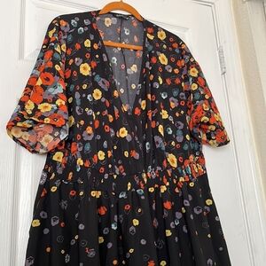 BloomChic Multicolor Floral Maxi Dress